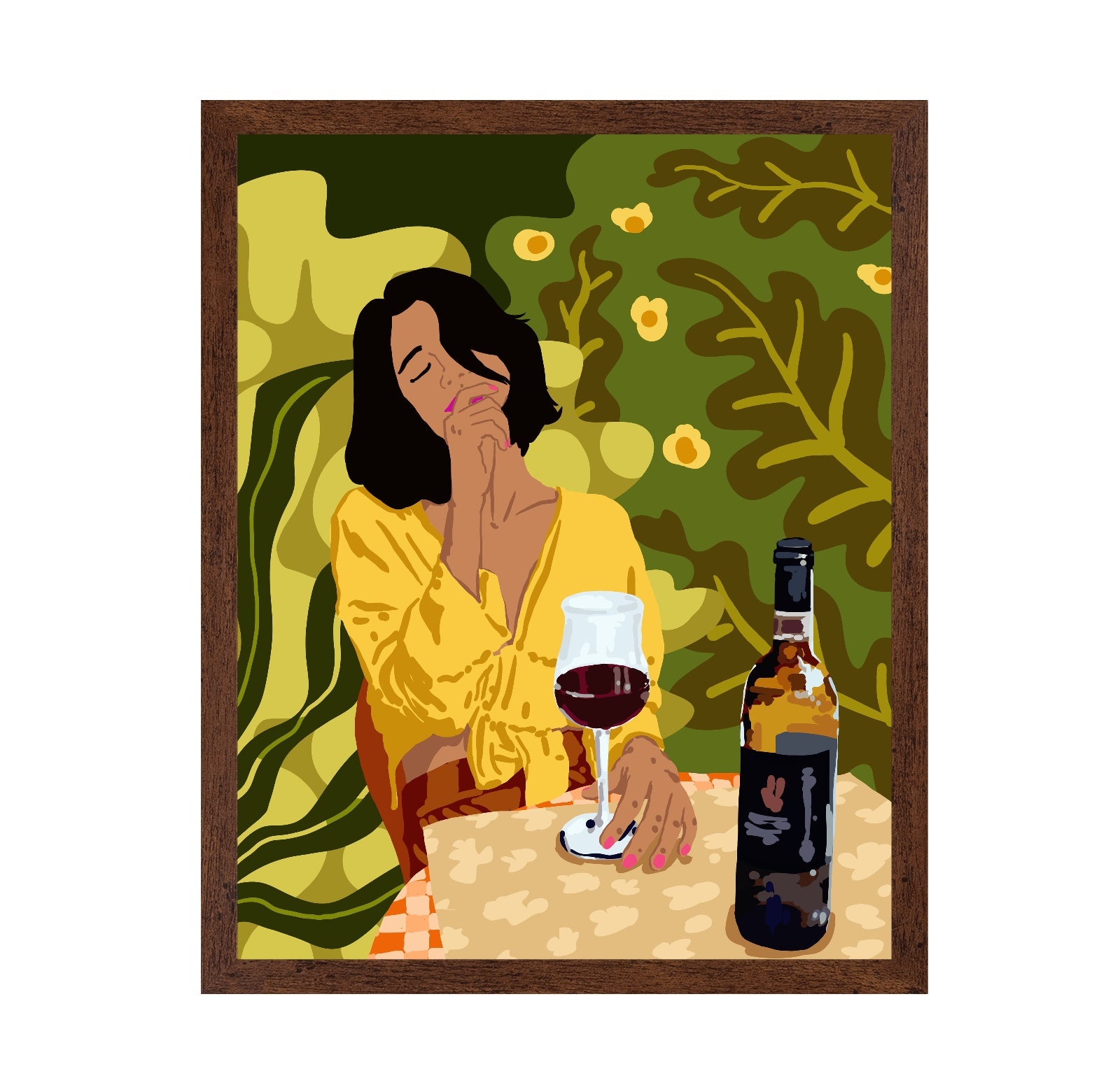 Woman With Wine No2