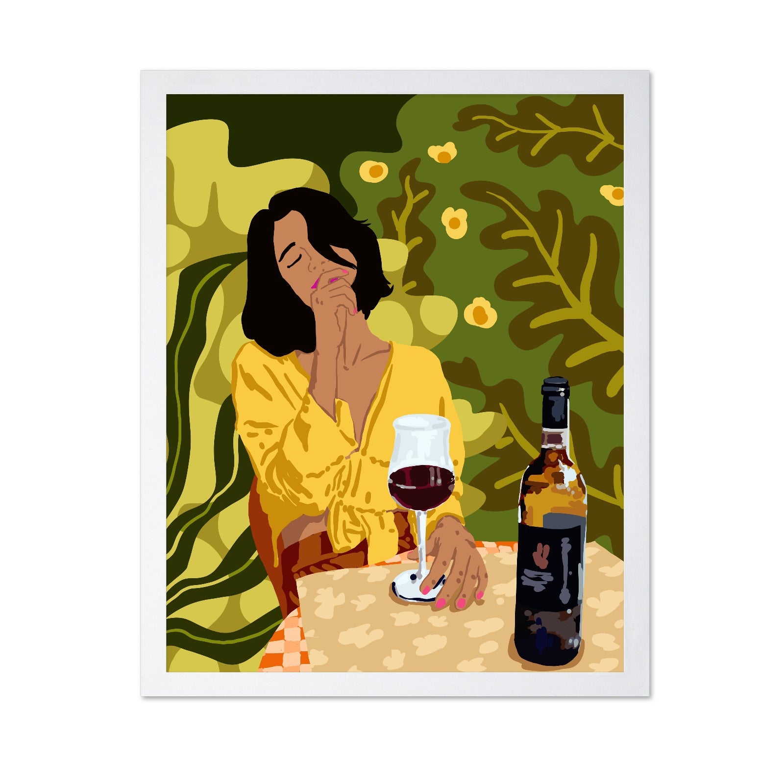 Woman With Wine No2