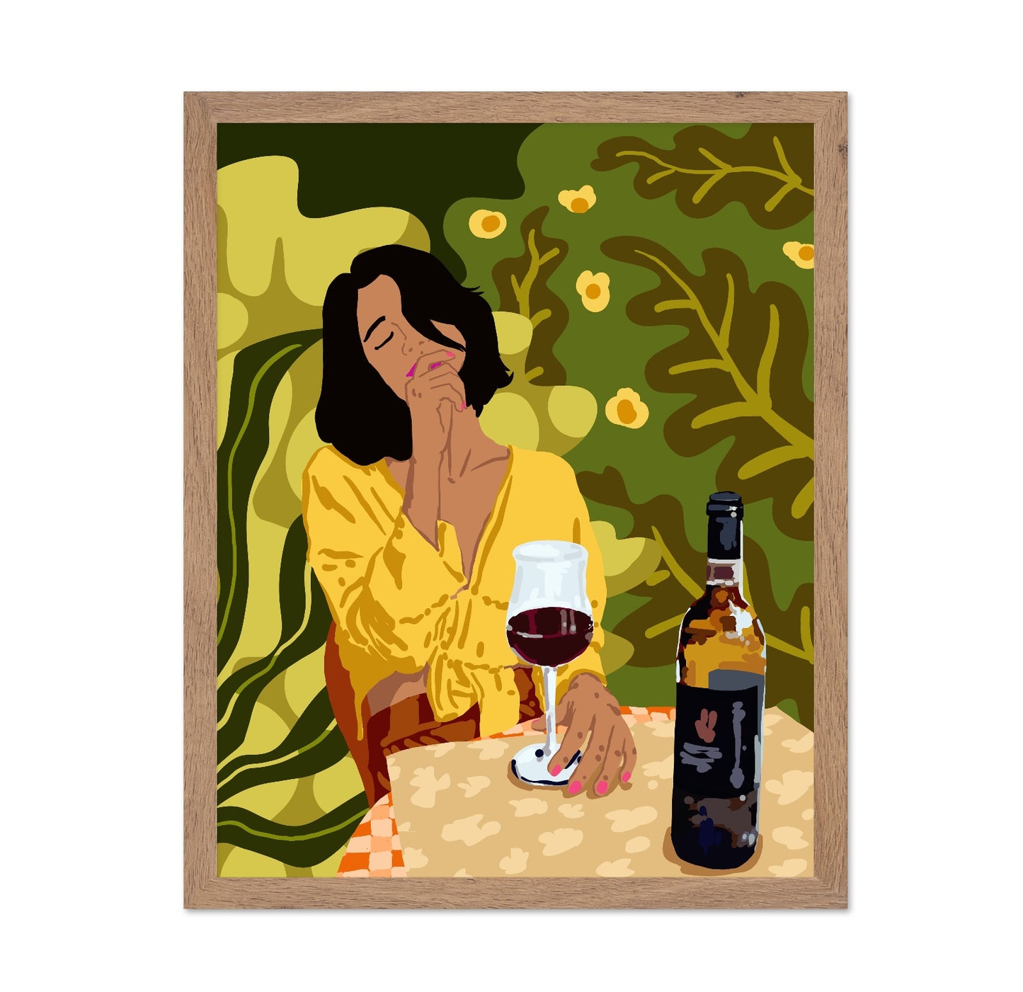 Woman With Wine No2