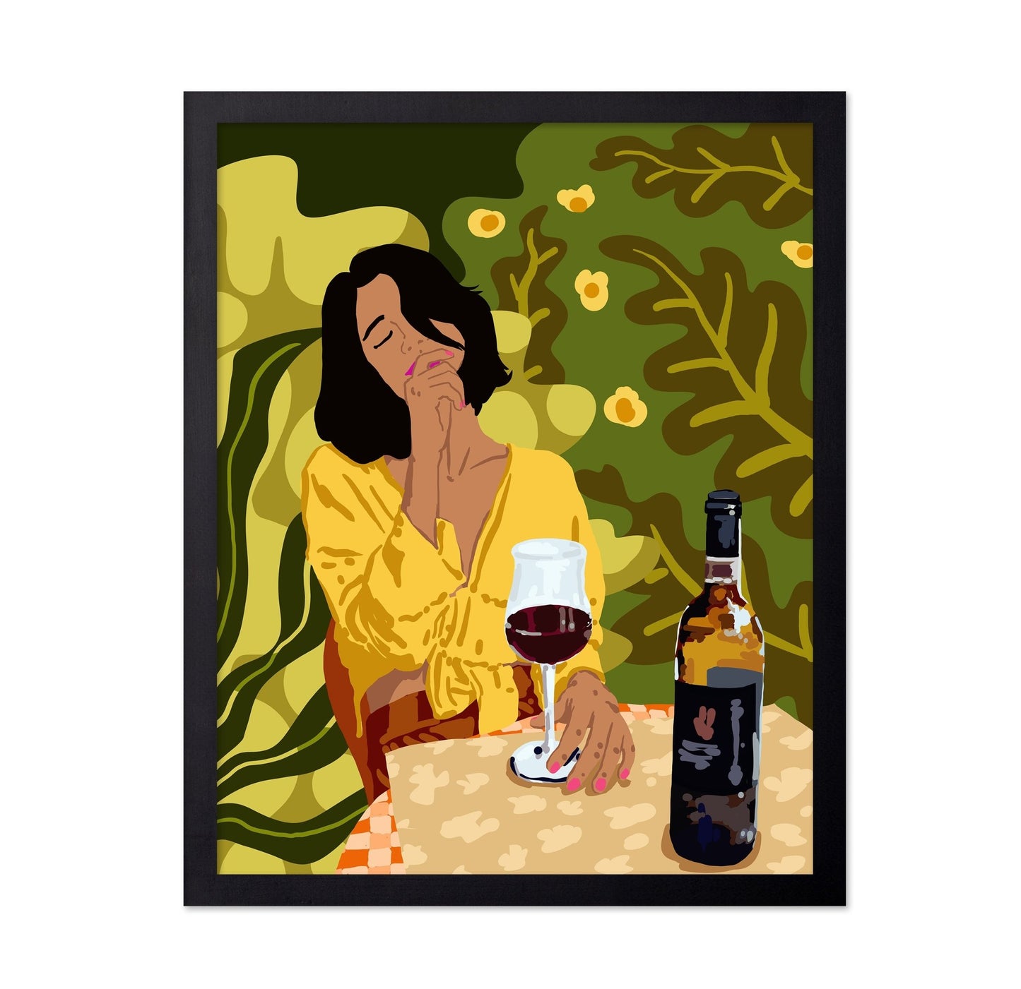 Woman With Wine No2