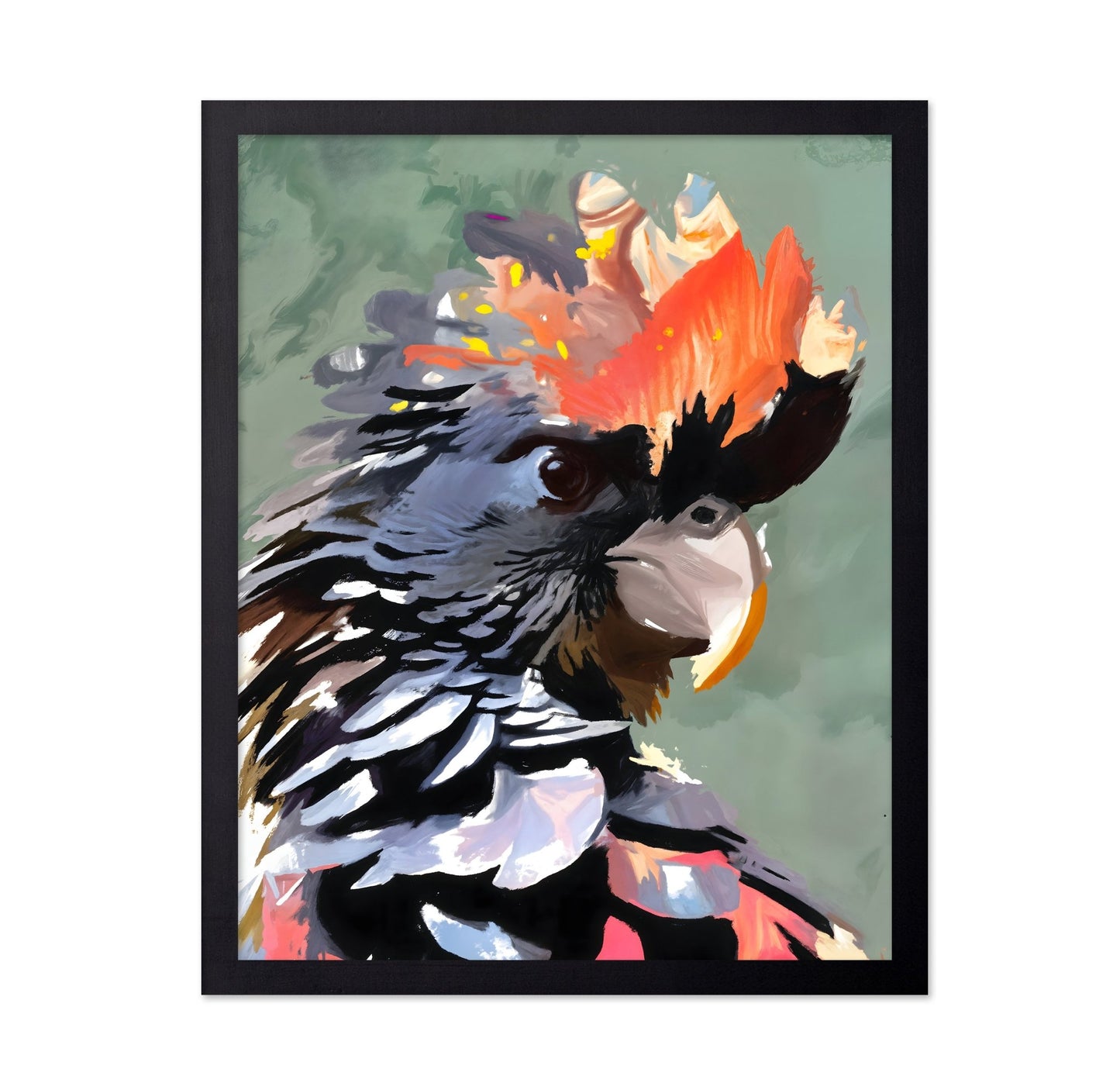 Colorful Cockatoo Portrait