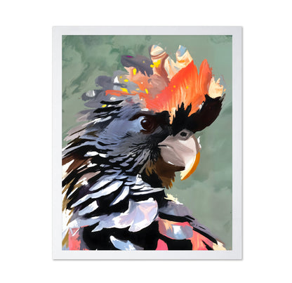Colorful Cockatoo Portrait
