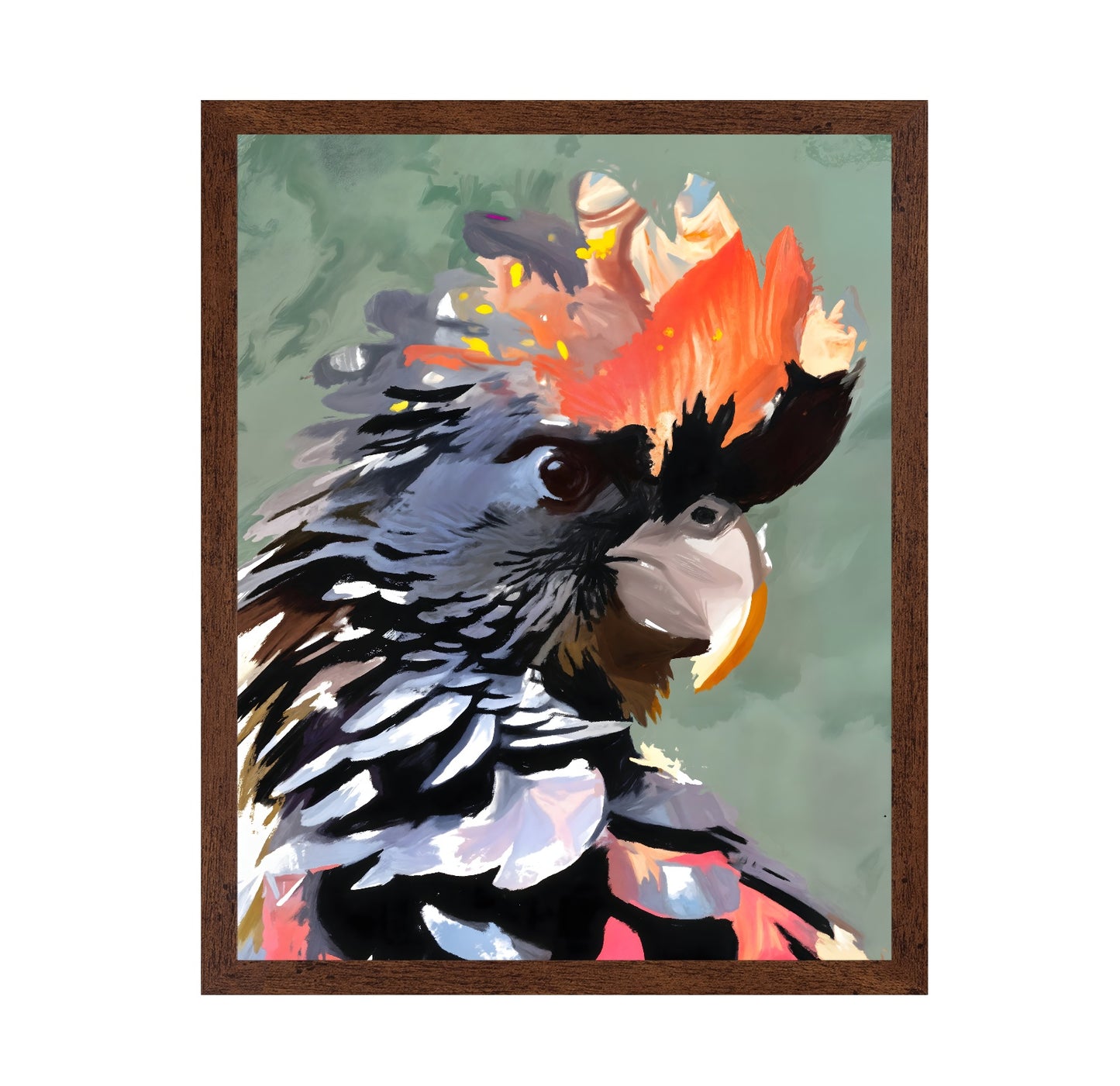 Colorful Cockatoo Portrait