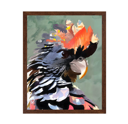 Colorful Cockatoo Portrait