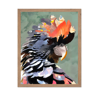 Colorful Cockatoo Portrait