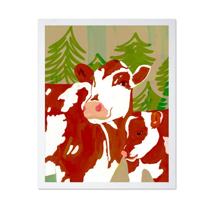Mother Cow And Calf
