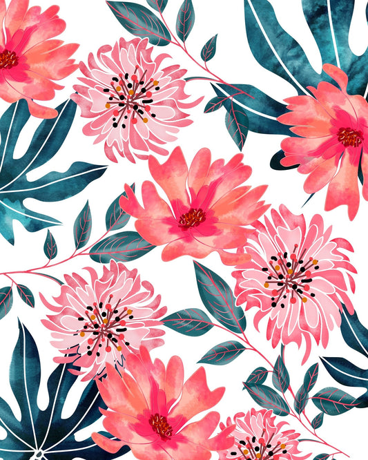 Pink Floral Pattern No3