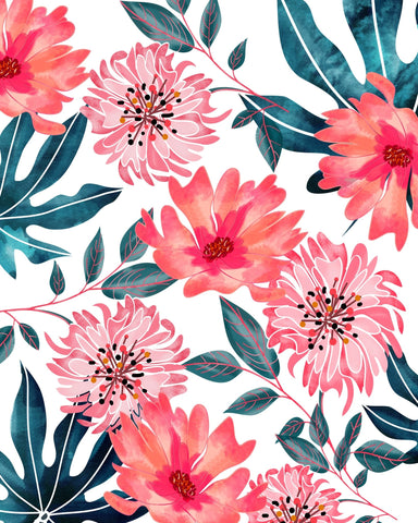 Pink Floral Pattern No3