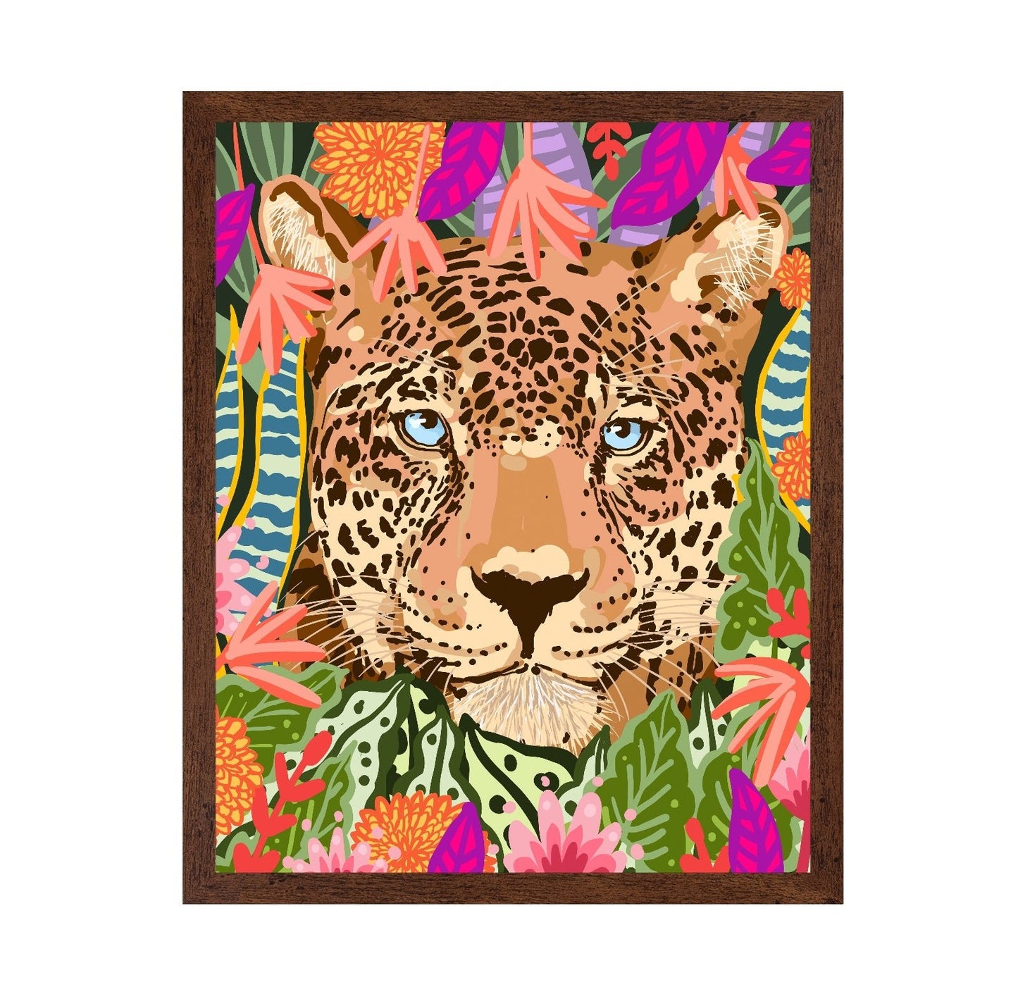 Leopard Jungle Portrait