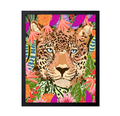 Leopard Jungle Portrait
