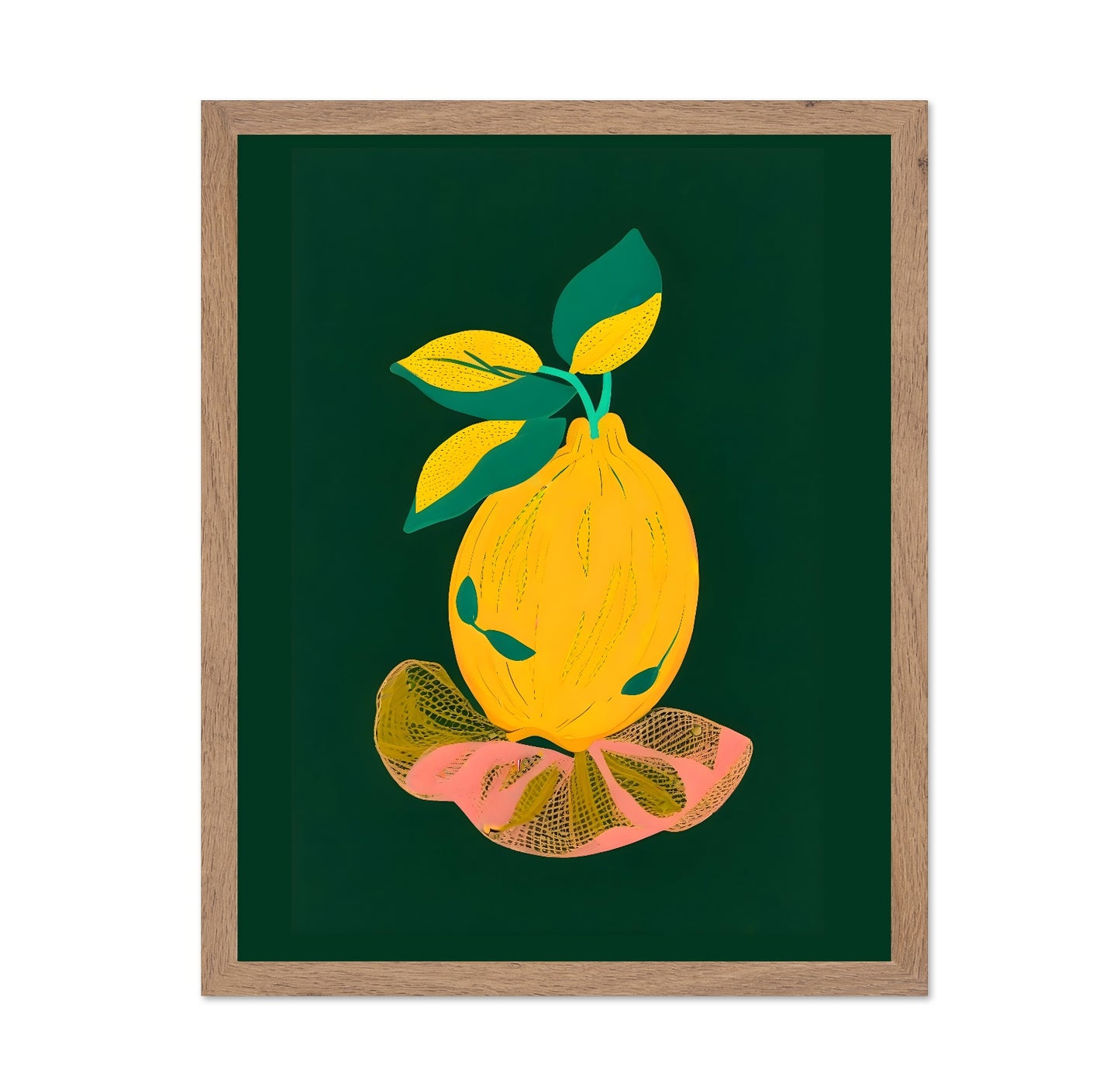 Golden Lemon Still Life
