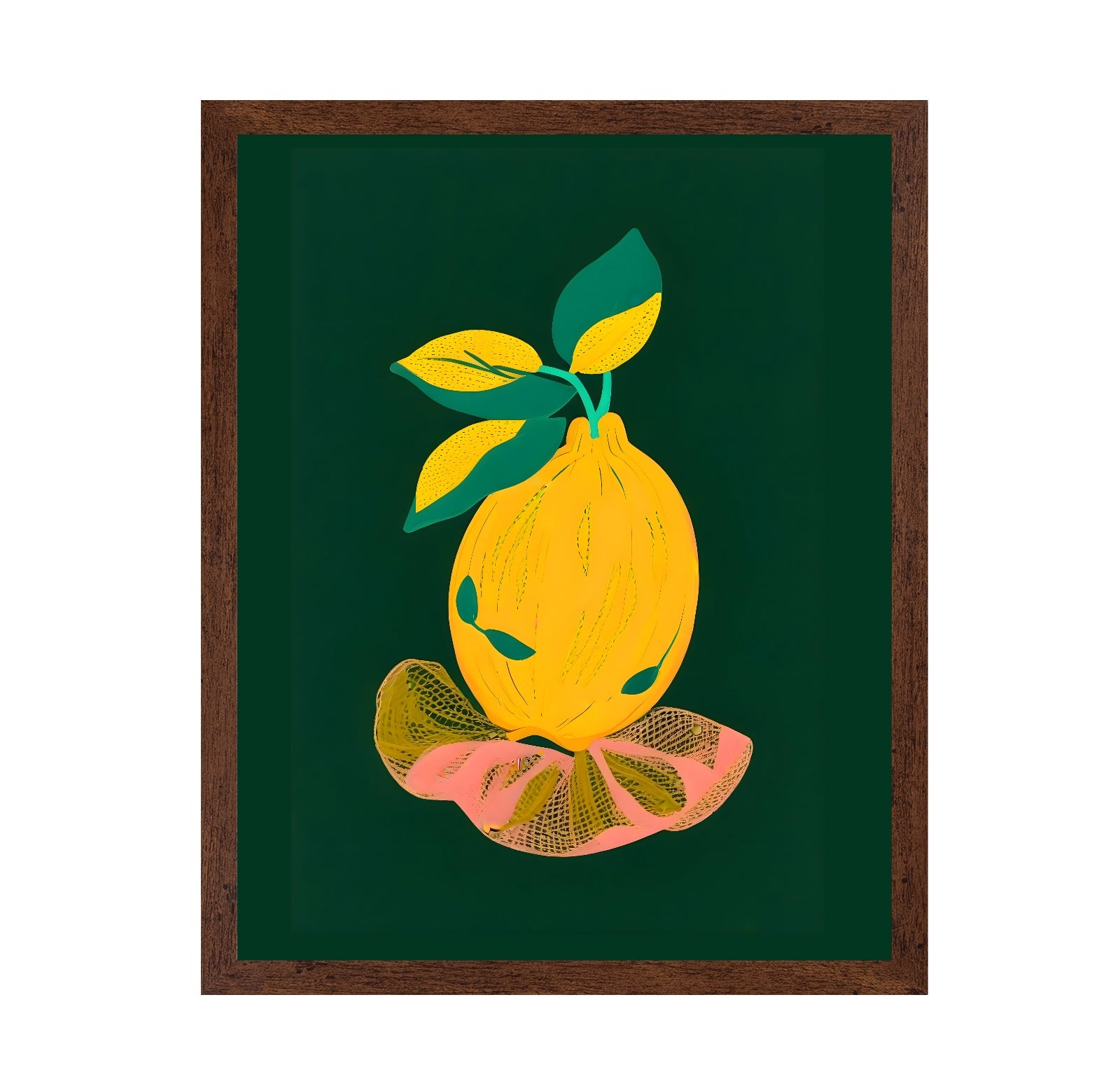Golden Lemon Still Life