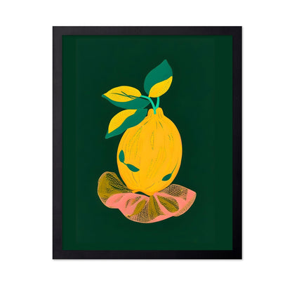 Golden Lemon Still Life