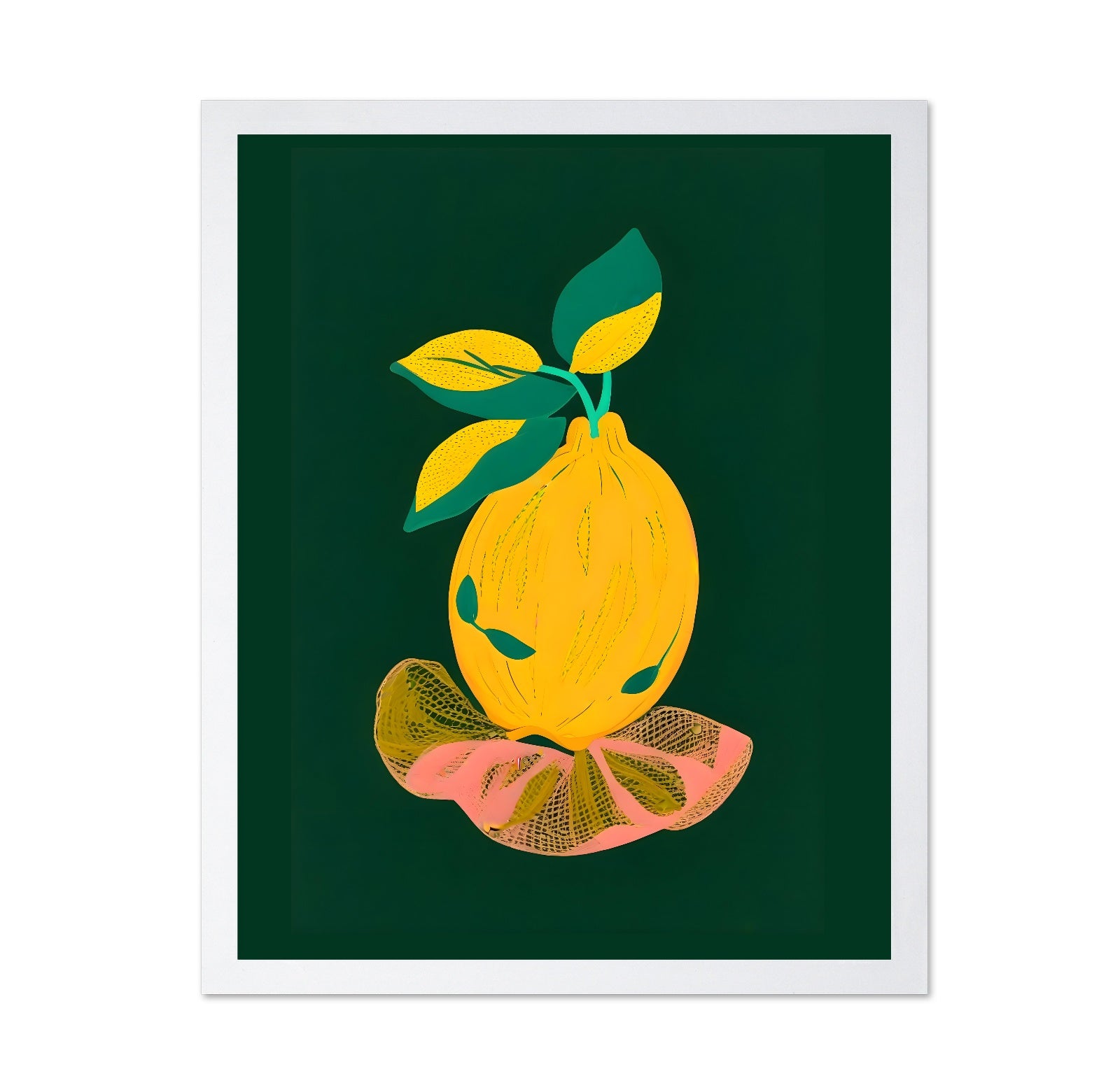 Golden Lemon Still Life