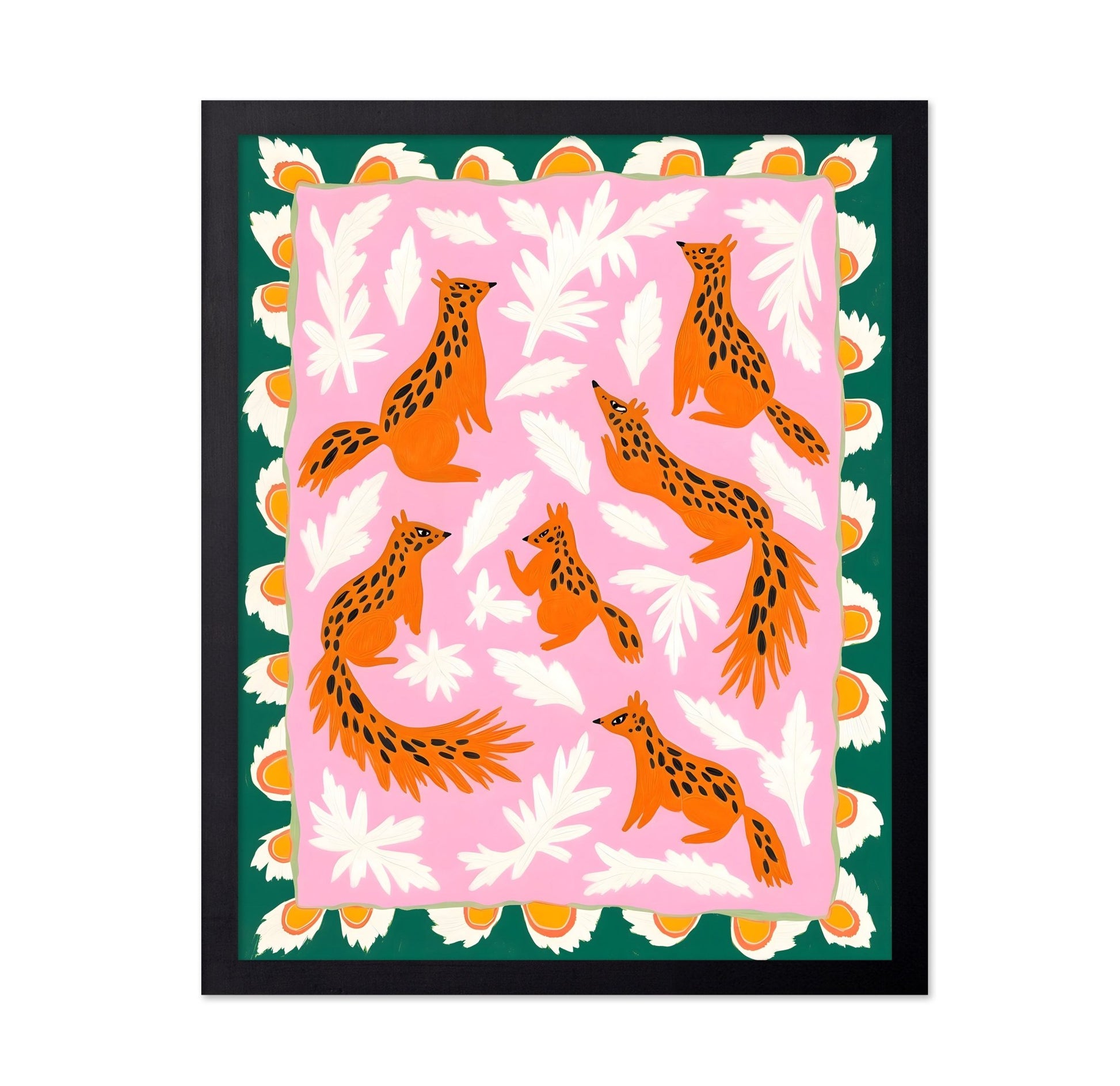 Playful Fox Pattern