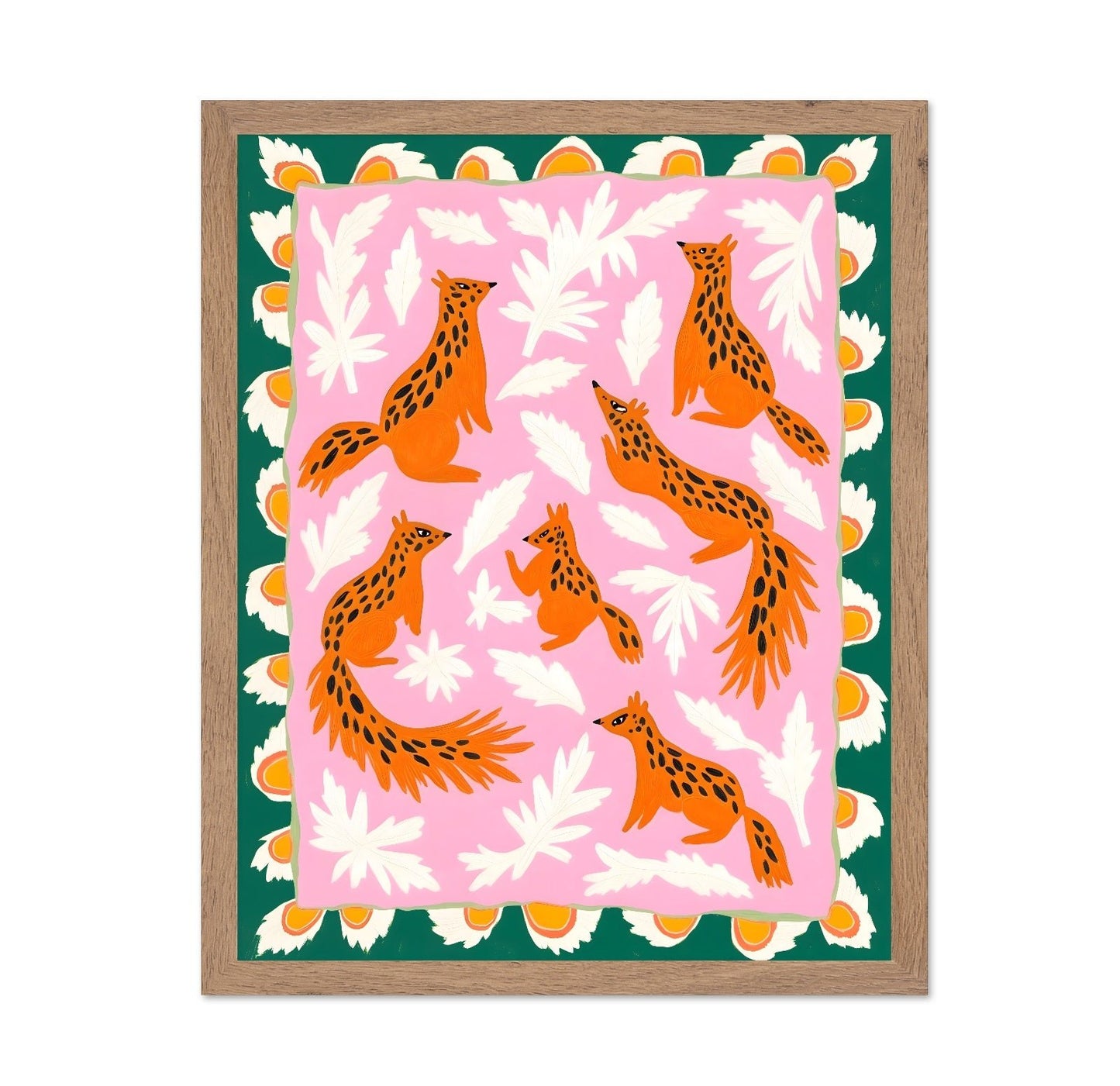 Playful Fox Pattern