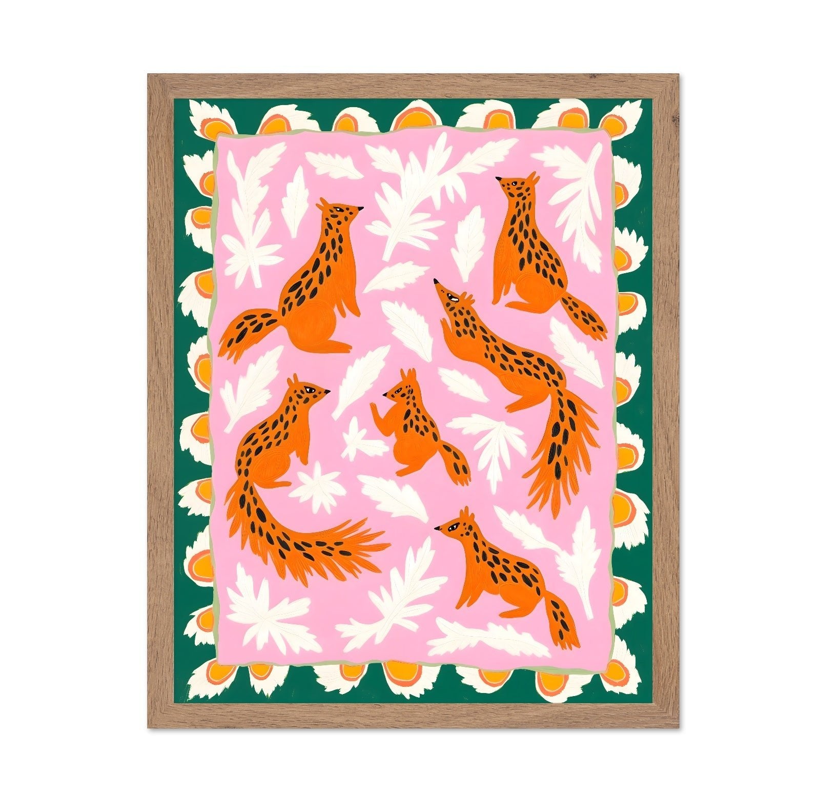 Playful Fox Pattern