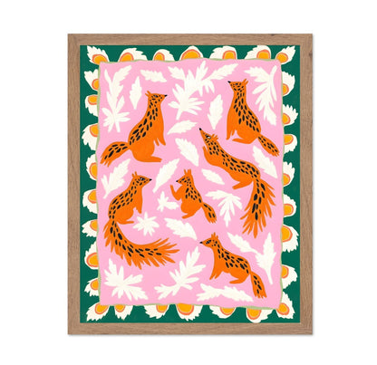 Playful Fox Pattern