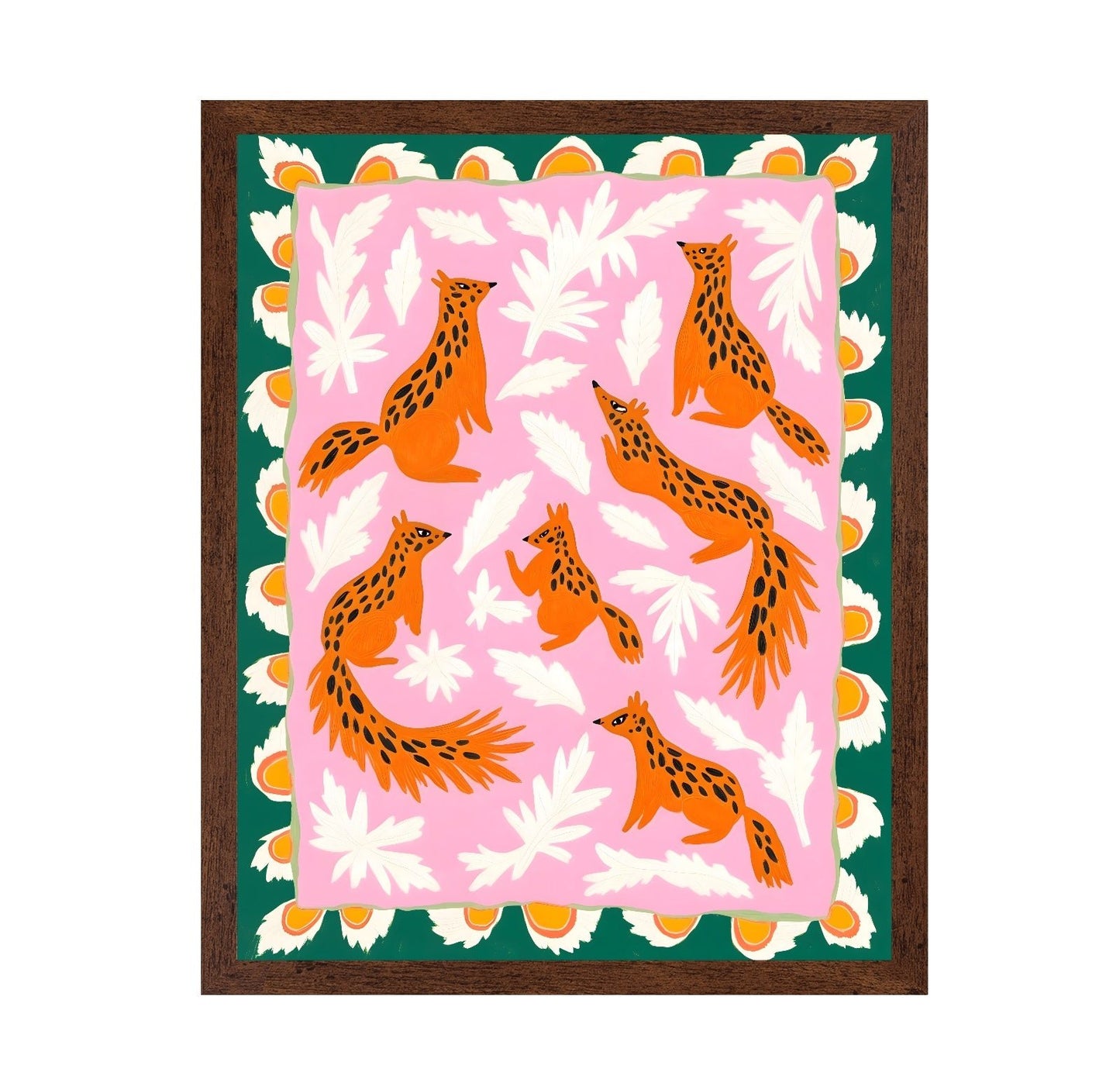 Playful Fox Pattern