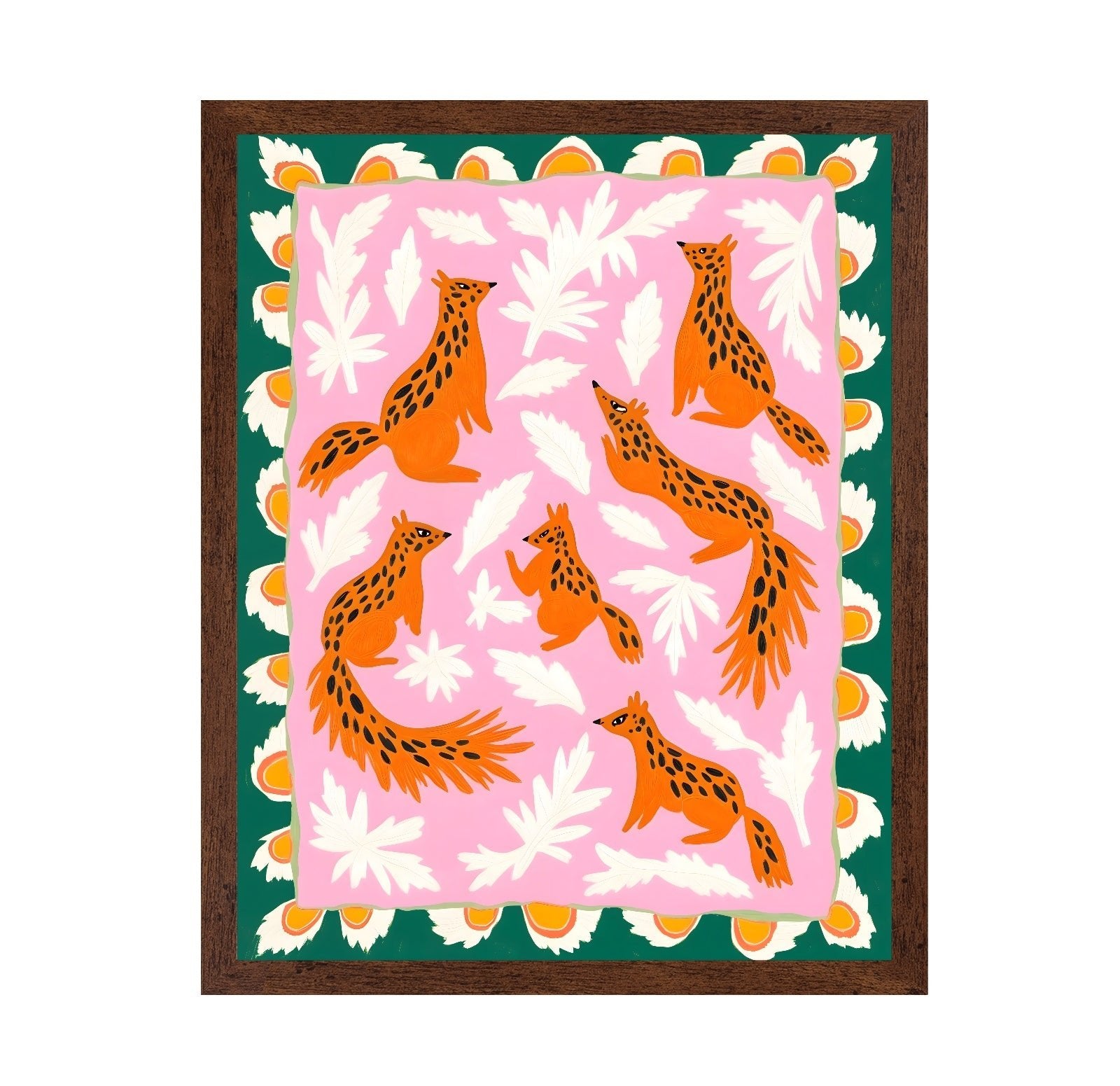 Playful Fox Pattern