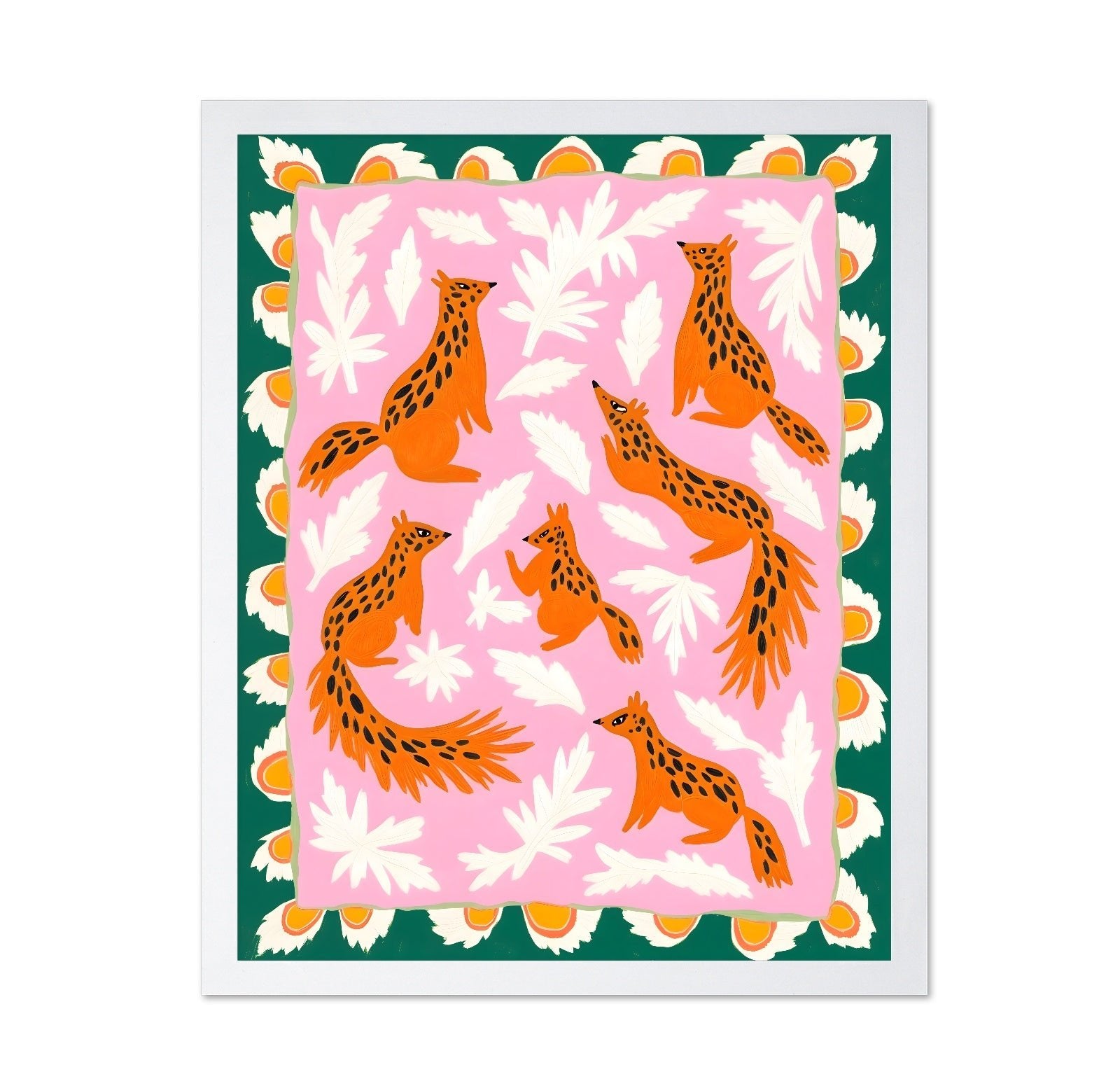 Playful Fox Pattern
