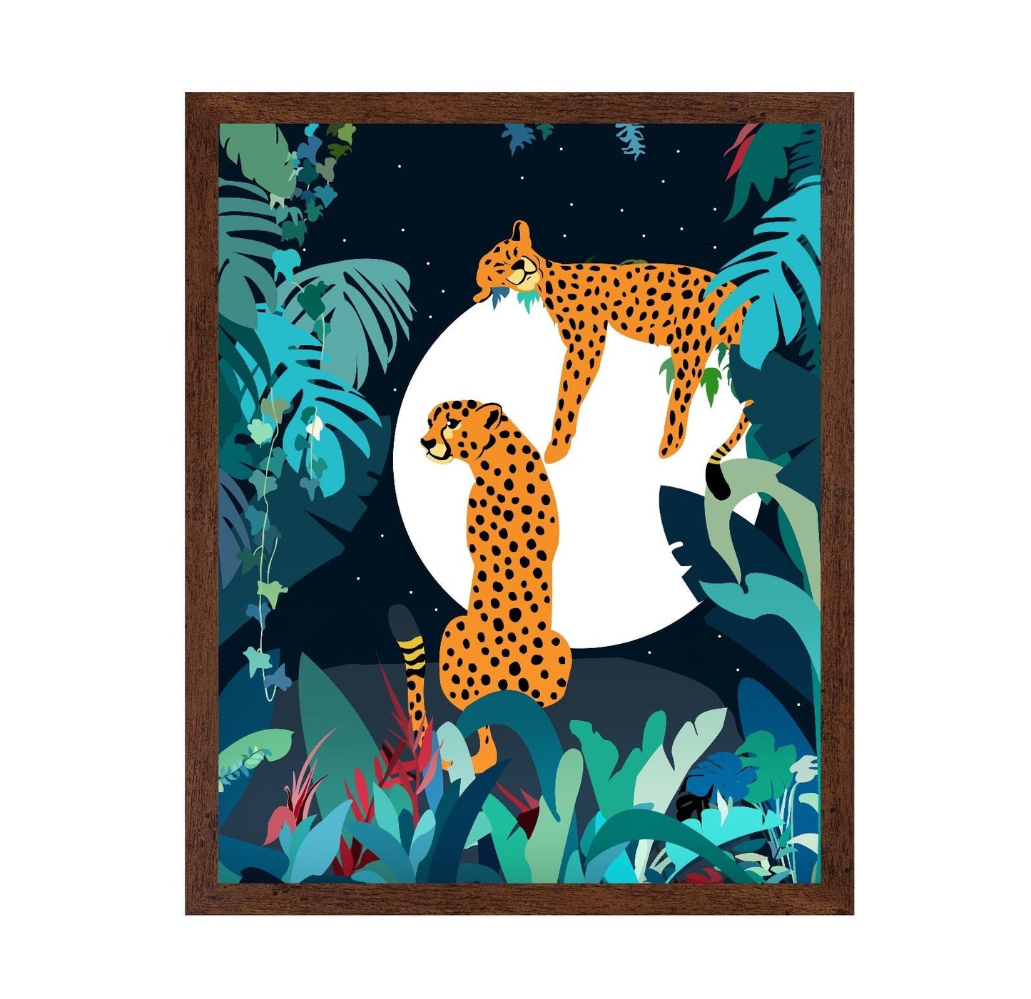 Moonlight Jungle Cheetahs