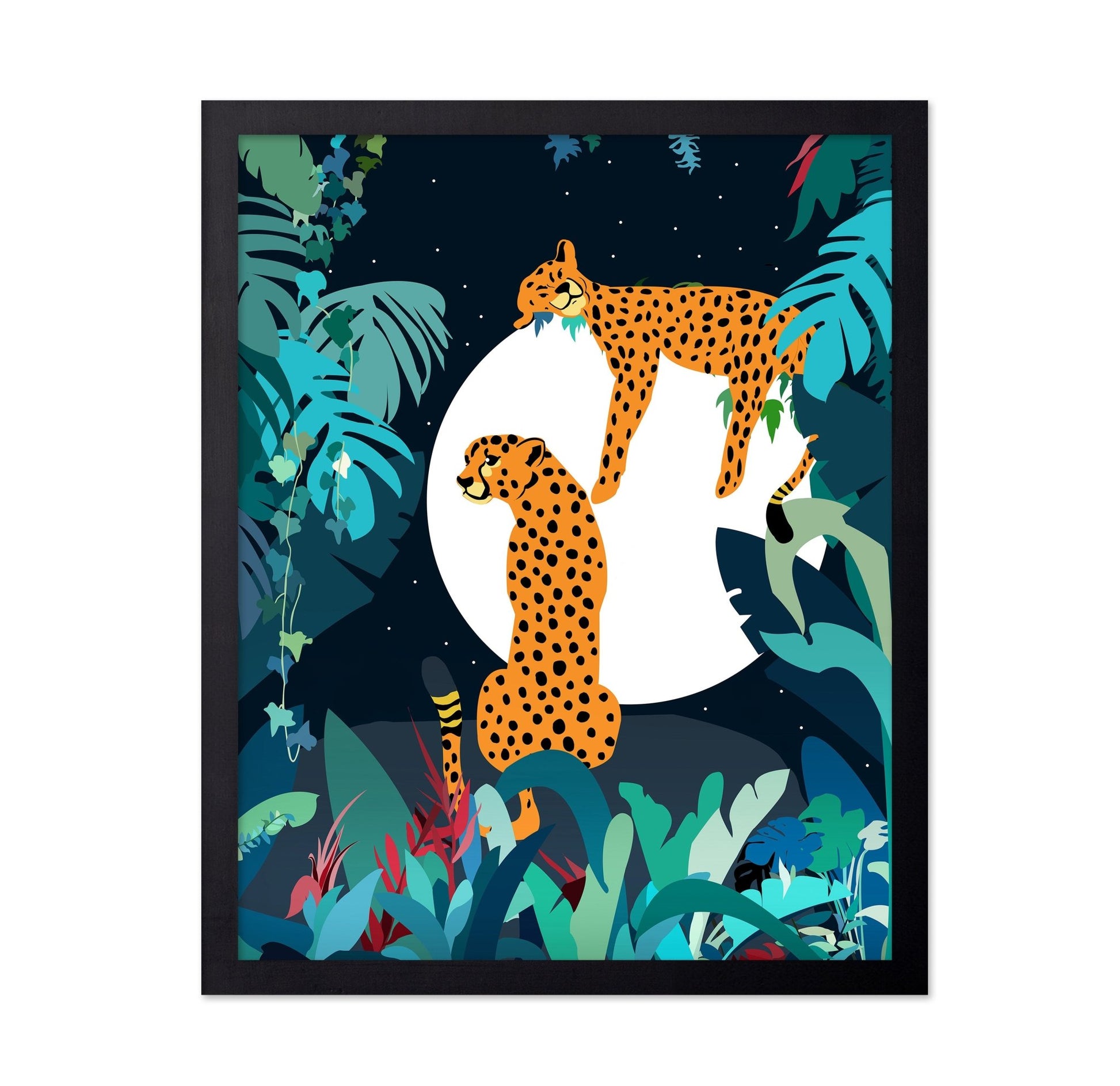 Moonlight Jungle Cheetahs
