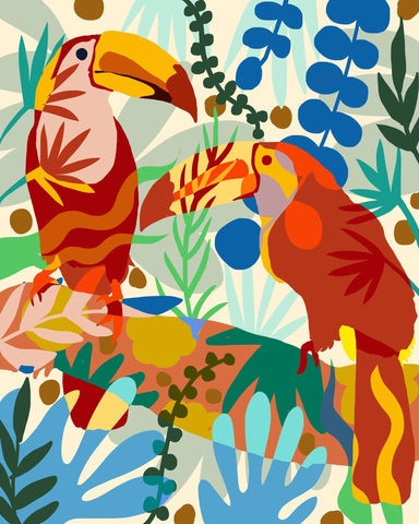 Tropical Toucan Duo