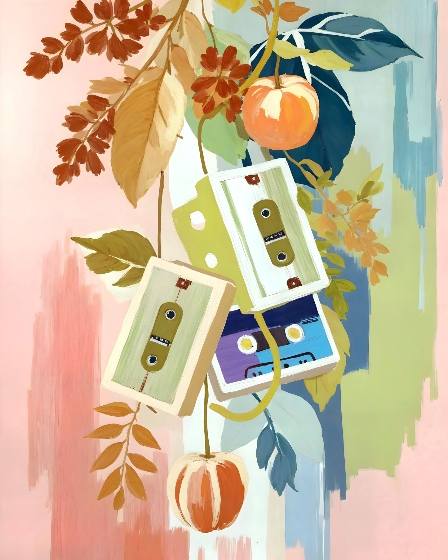 Retro Tape Still Life