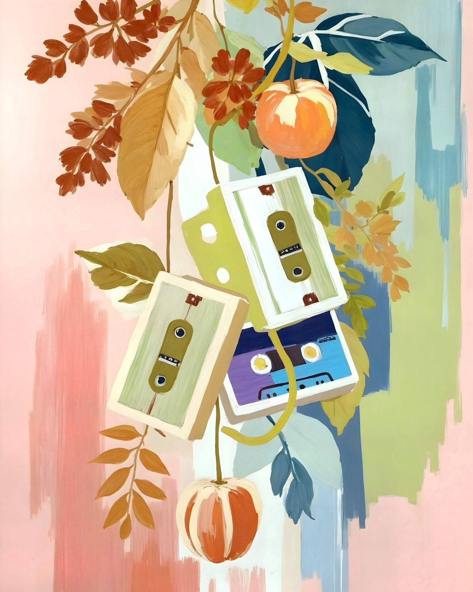 Retro Tape Still Life