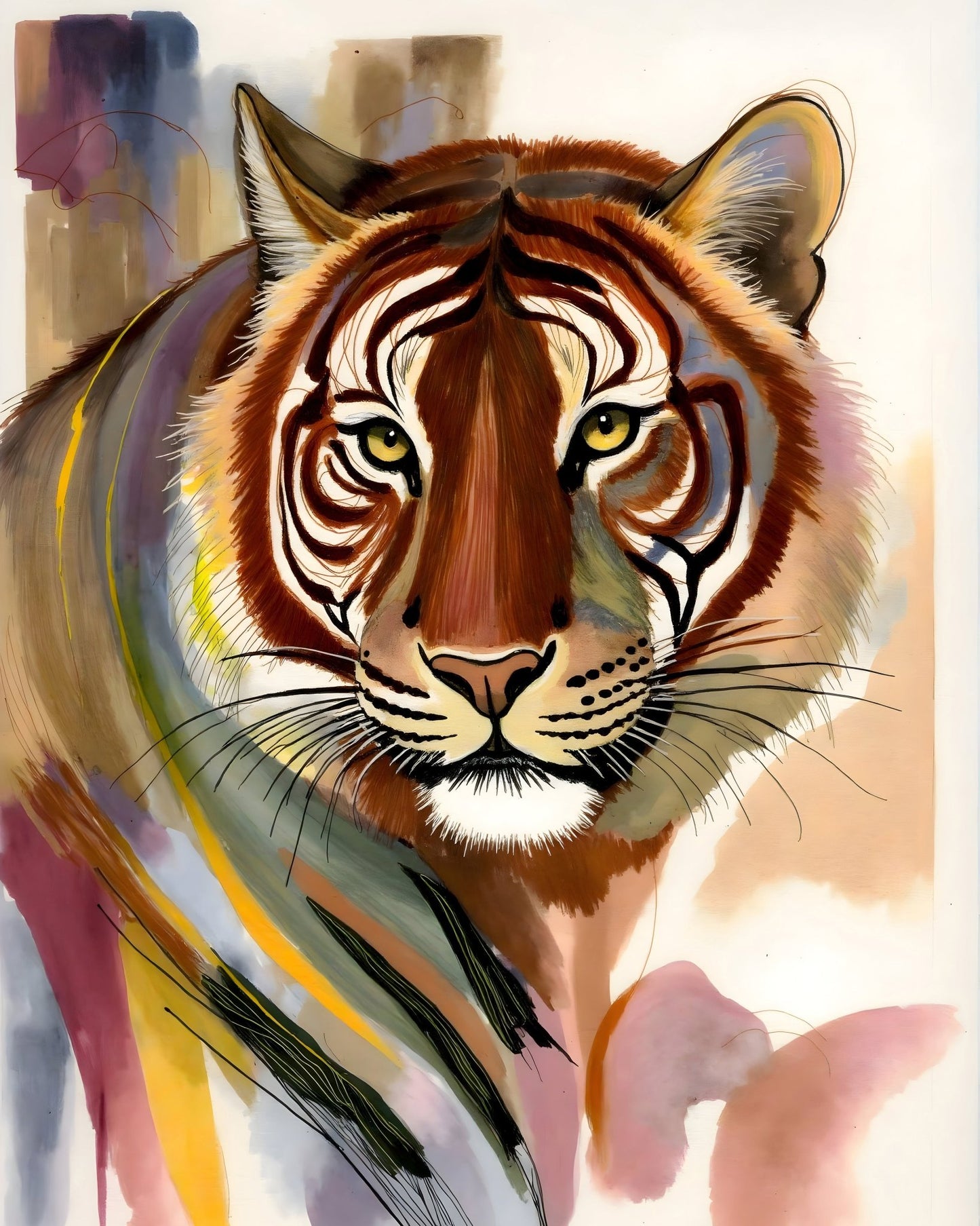 Majestic Tiger Portrait