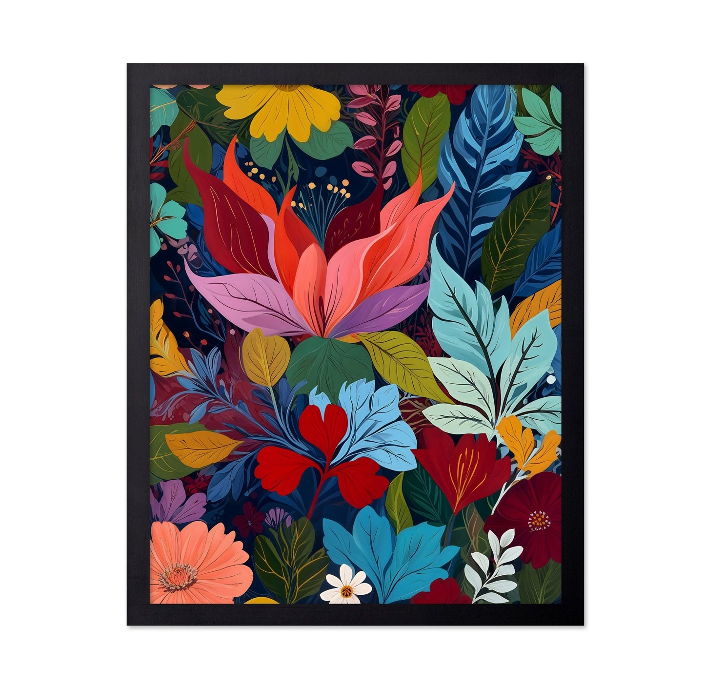 Vibrant Botanical Bloom