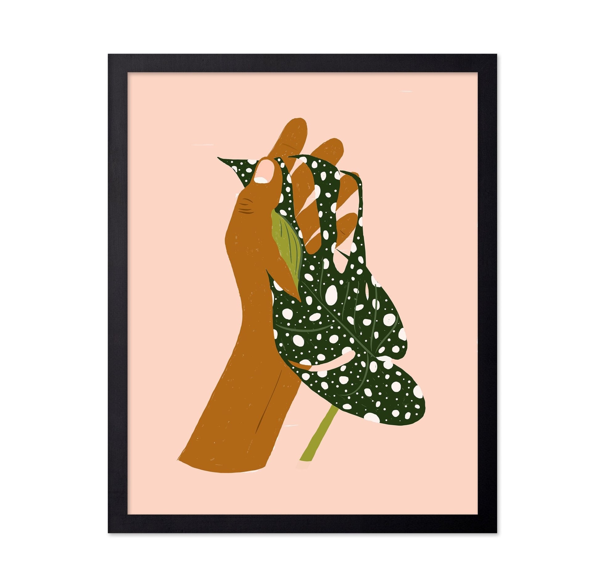 Leaf In Hand