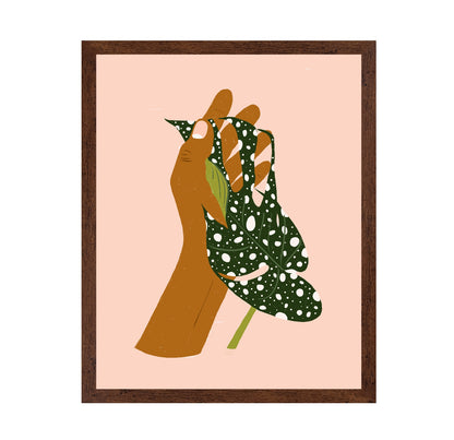 Leaf In Hand
