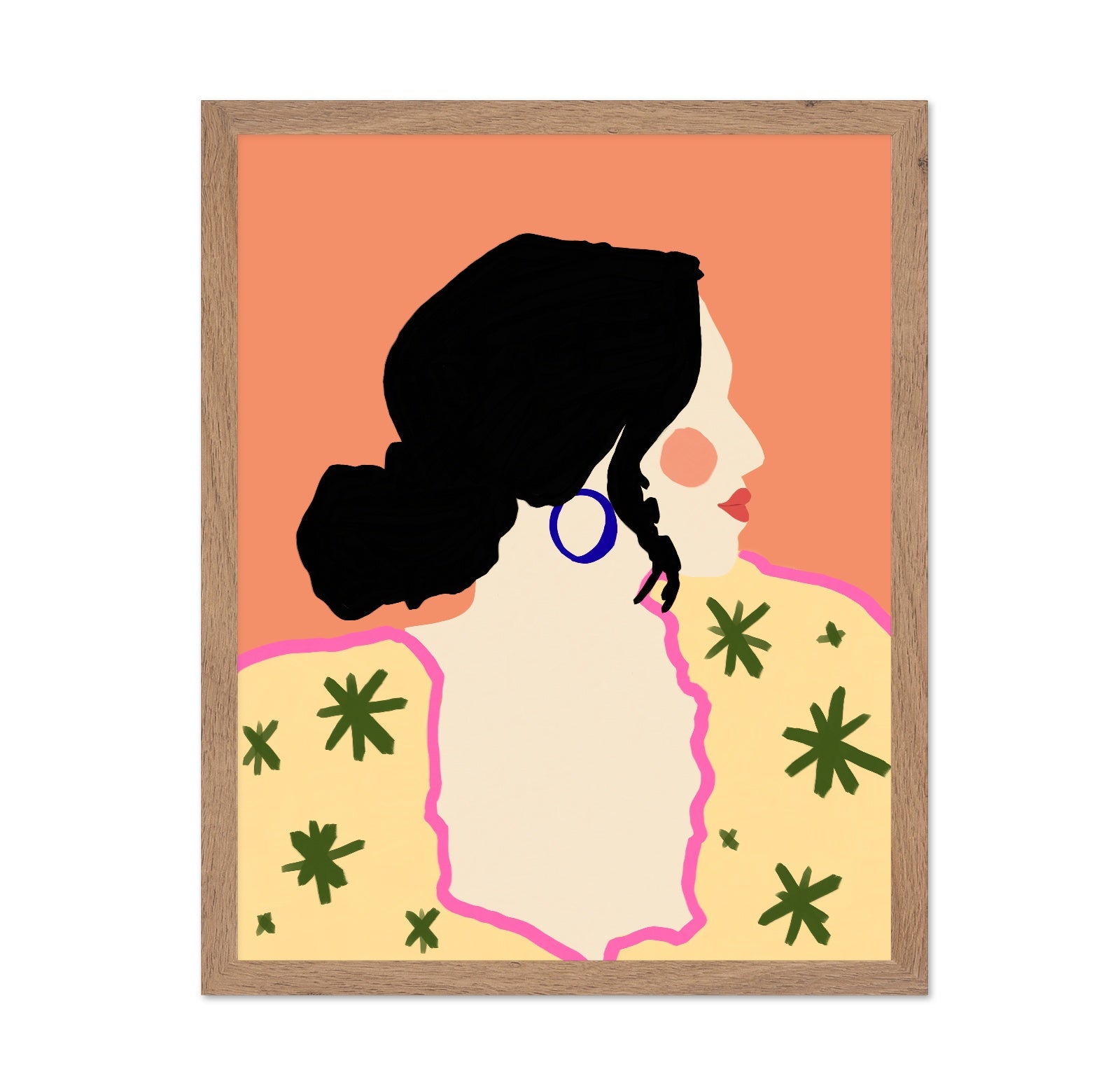 Woman Profile Portrait