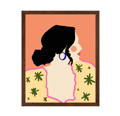 Woman Profile Portrait