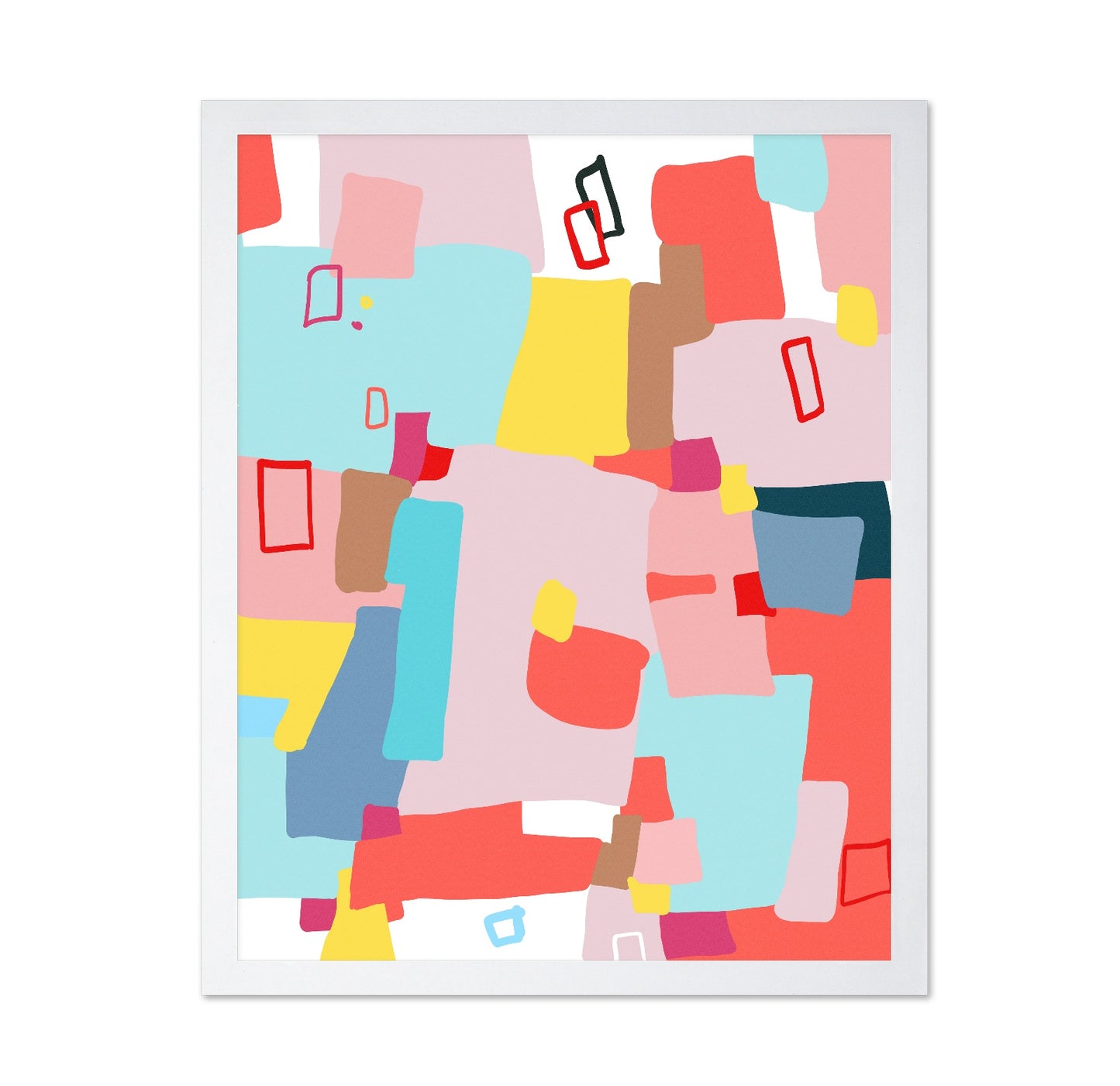 Color Block Mosaic No3