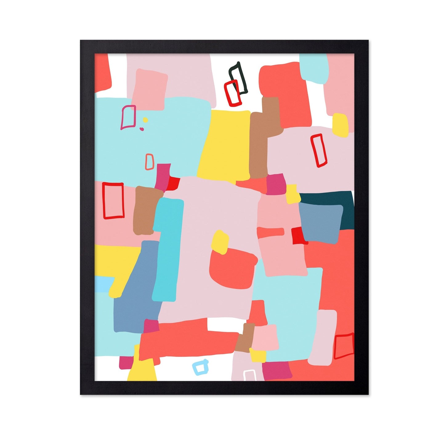 Color Block Mosaic No3