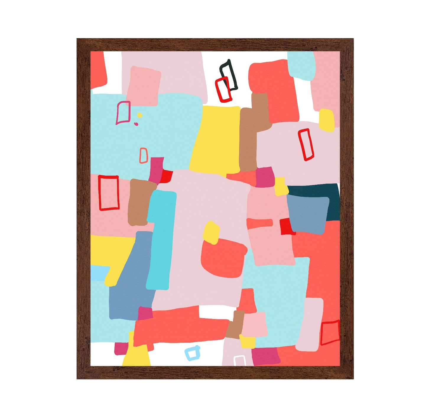 Color Block Mosaic No3