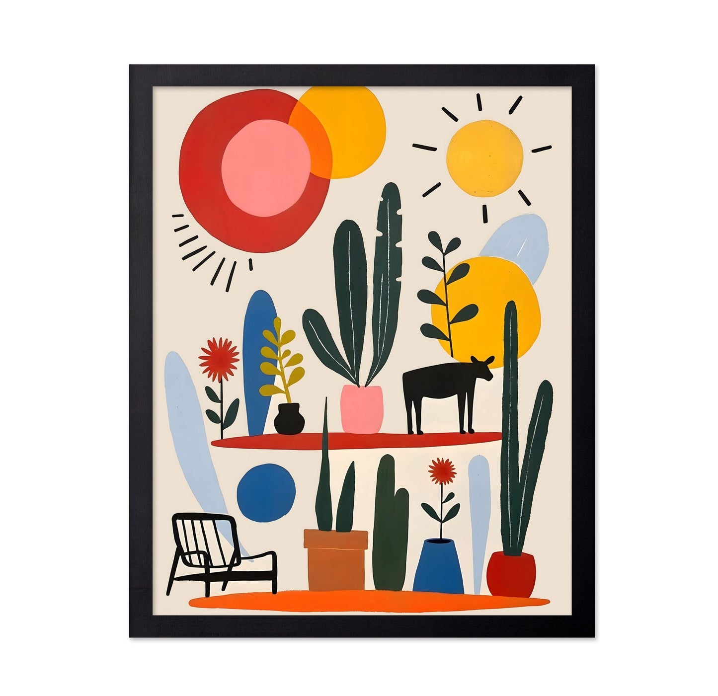 Desert Shelf Decor
