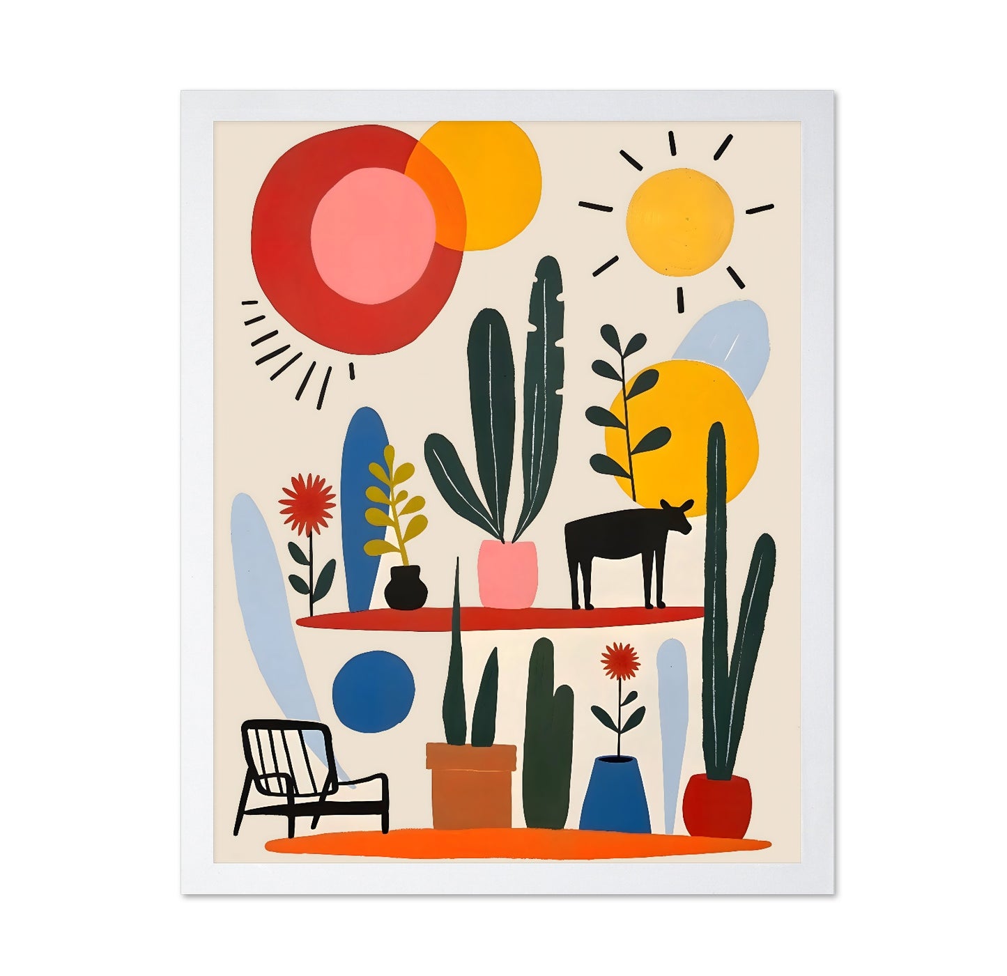 Desert Shelf Decor