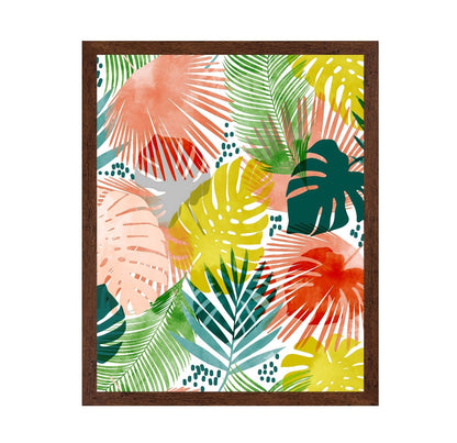 Tropical Leaf Collage