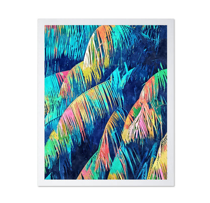 Neon Tropical Palms