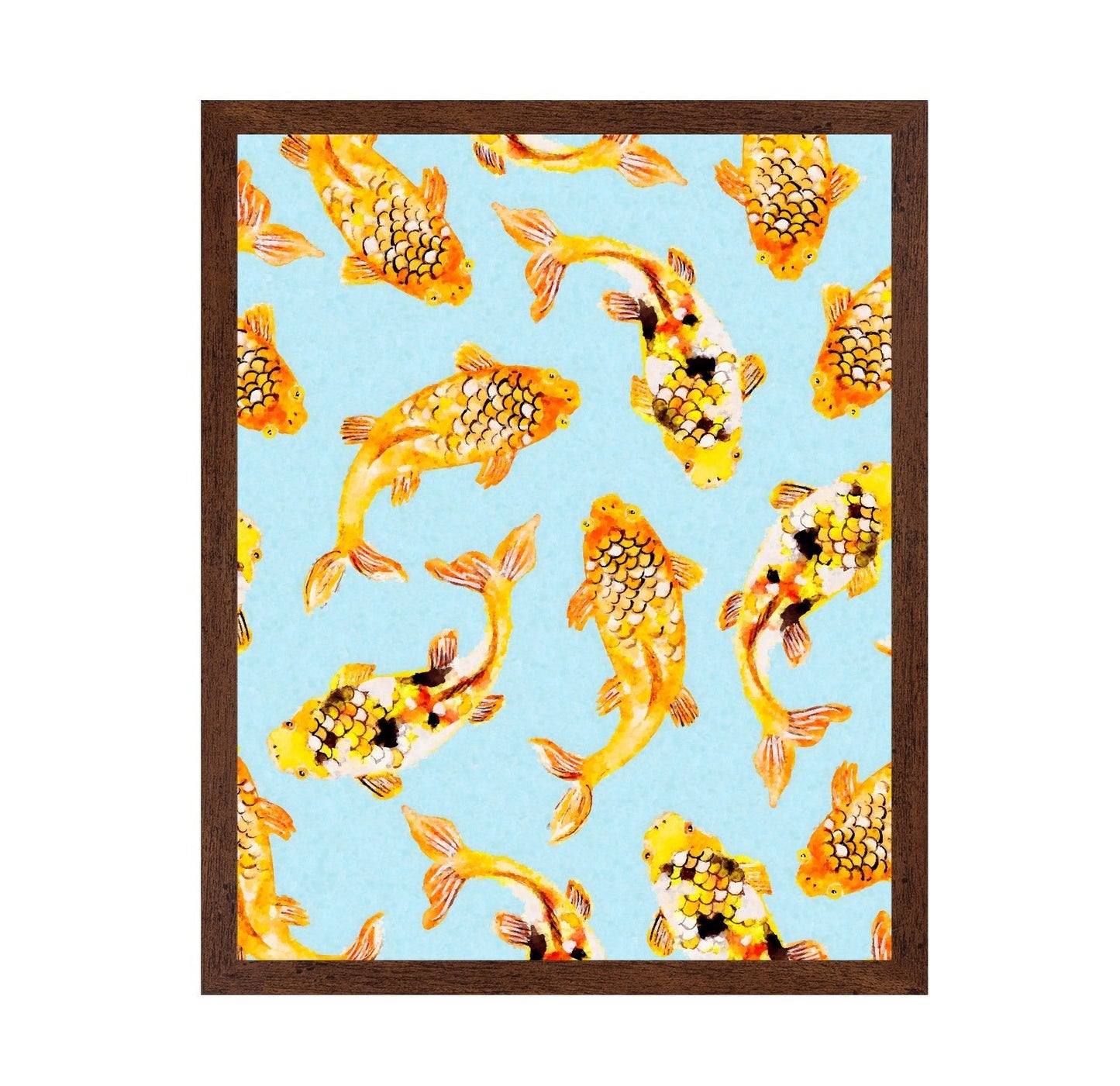 Golden Koi Pattern