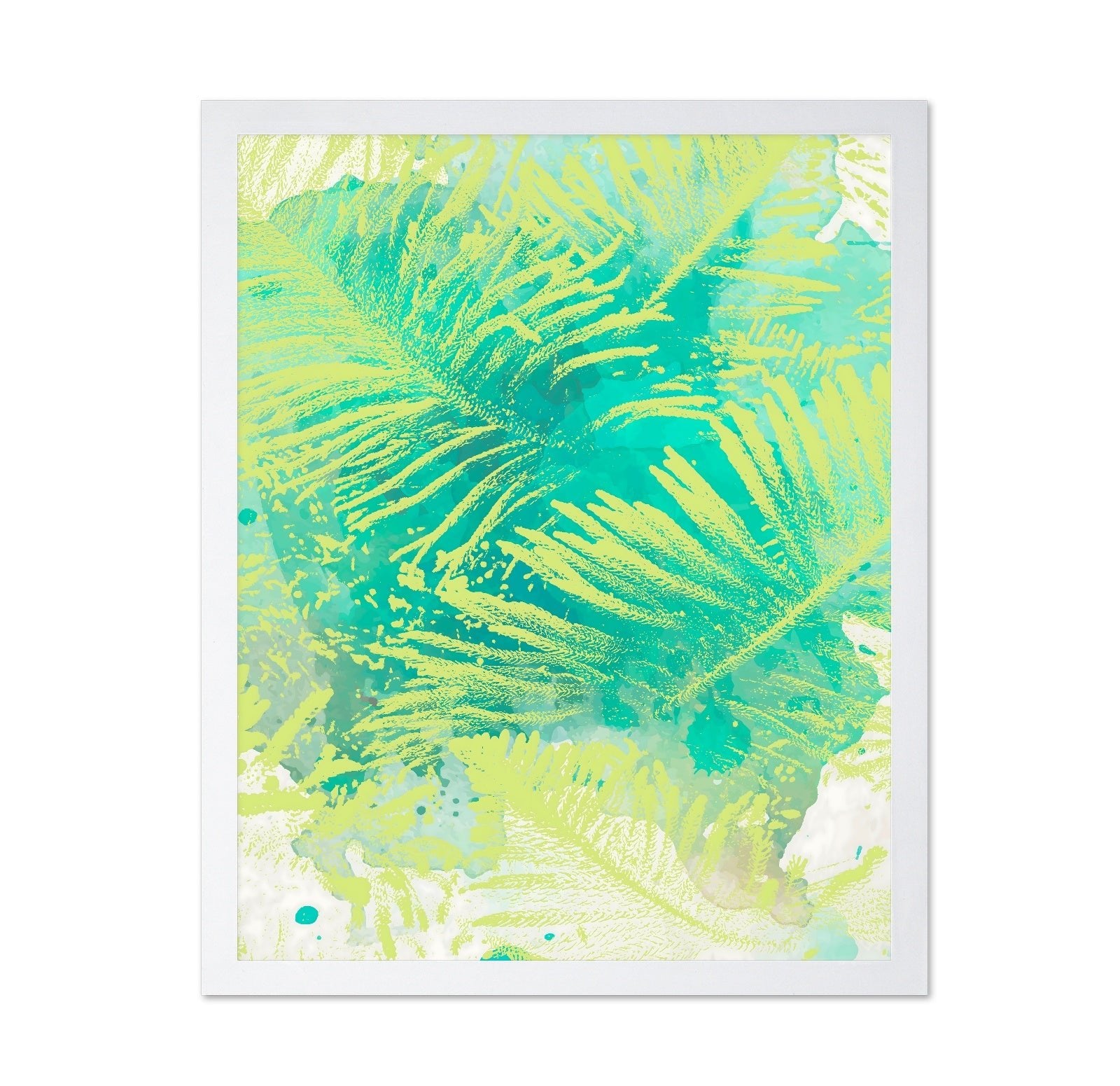 Tropical Fern Burst