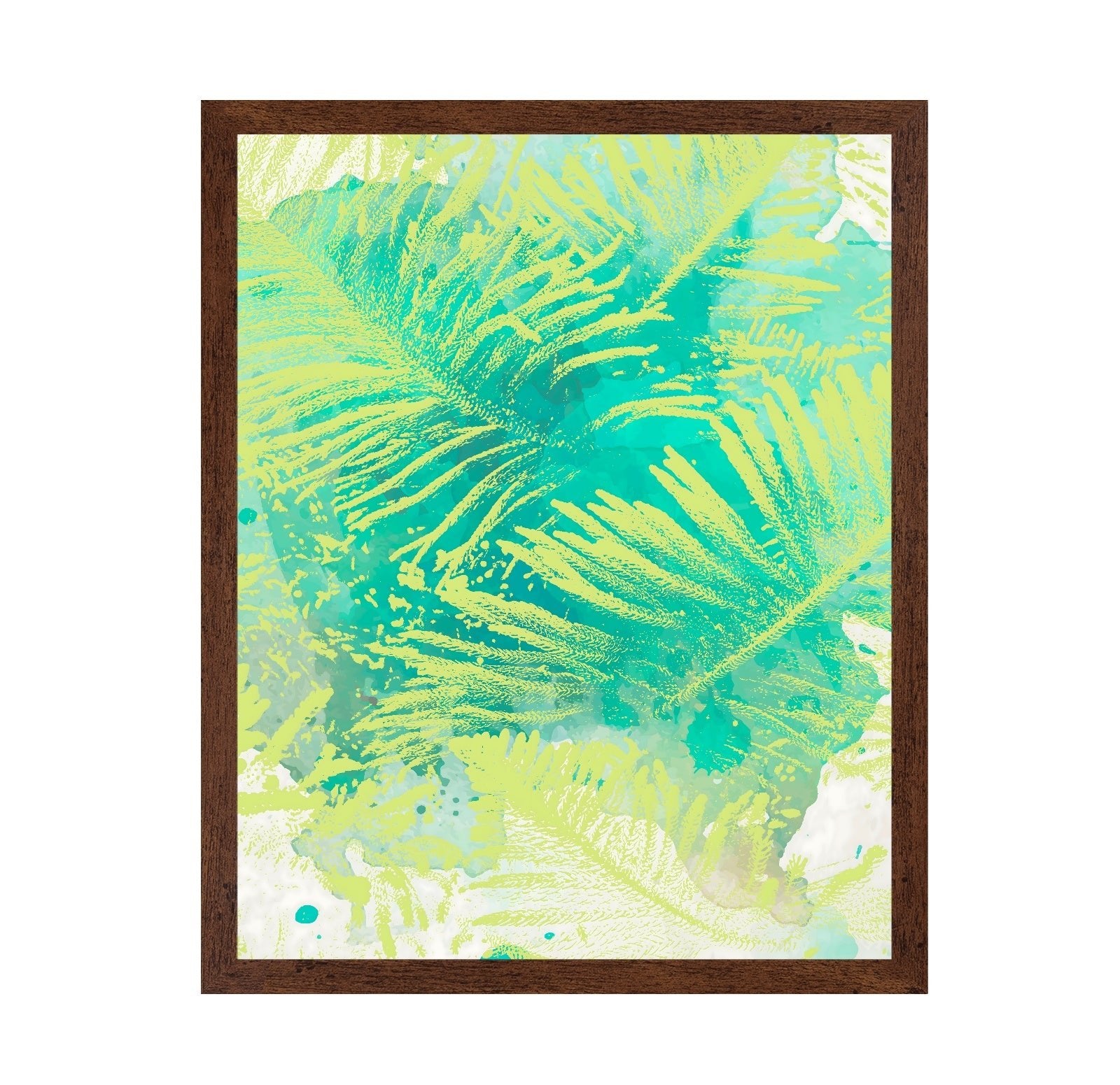 Tropical Fern Burst