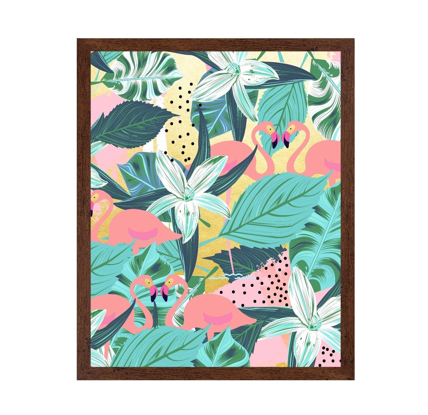 Flamingo Tropical Pattern