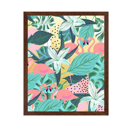 Flamingo Tropical Pattern