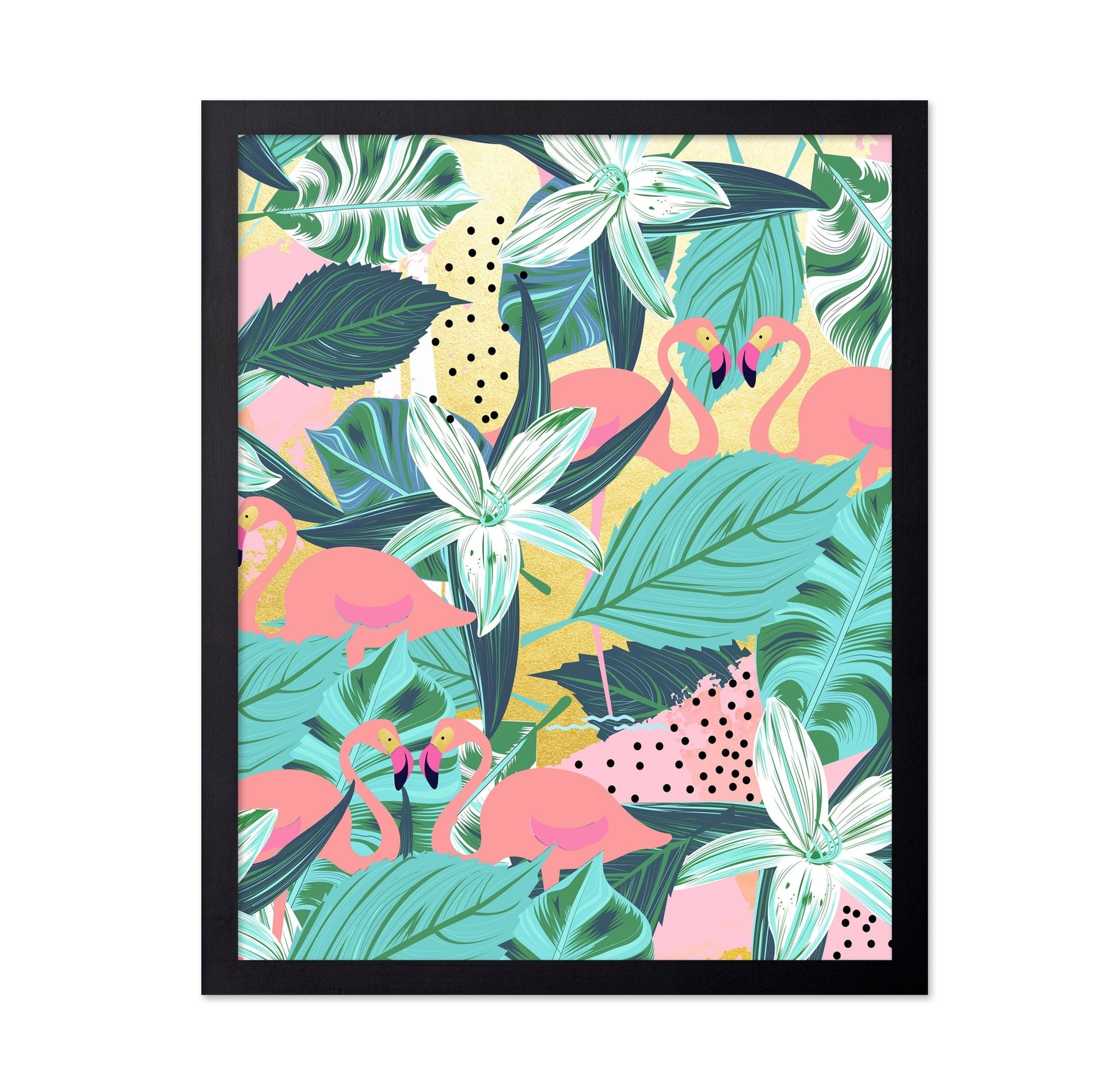 Flamingo Tropical Pattern