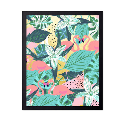 Flamingo Tropical Pattern
